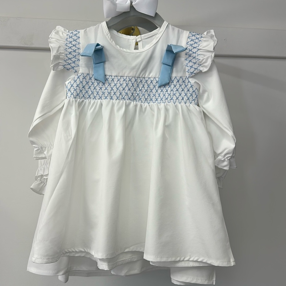 Bluebird smocked dress